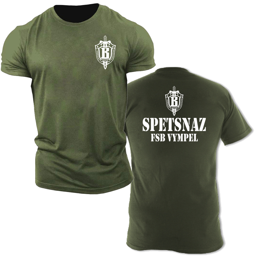 Street Fashion Russia - Russische Spetsnaz Speciale Krachten T-shirt Mannen