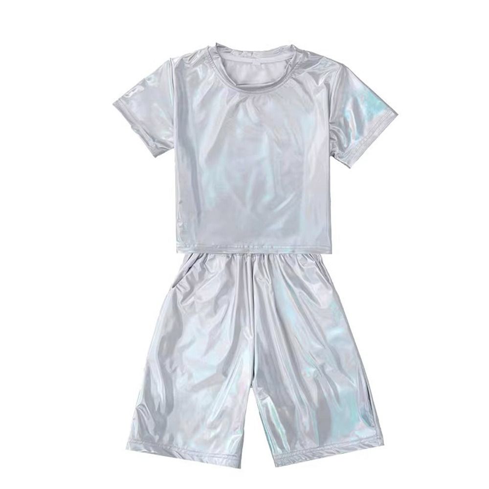 Street Fashion Boy - Mode Zilveren Kinderen Hiphop Set Cool
