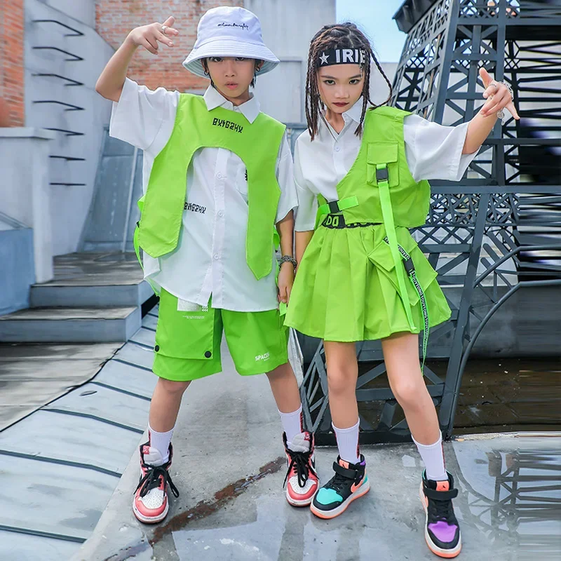 Street Fashion Boy - Mode Kinderen Streetwear Hip Hop Kostuums