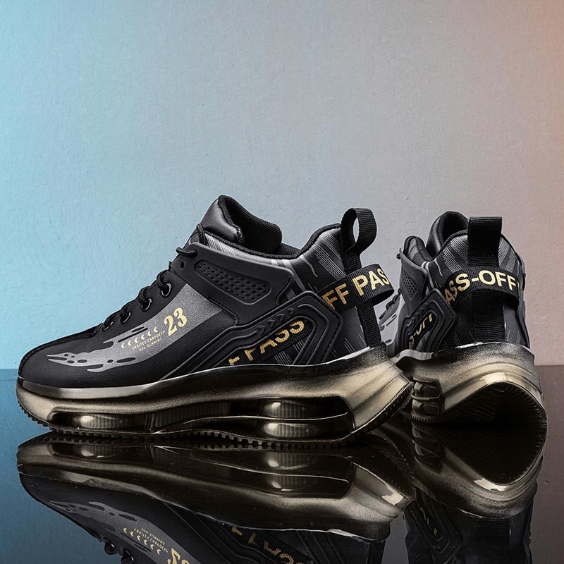Street Fashion Online Shopping - Flatform Lente Sneakers Mannen Elk Merk