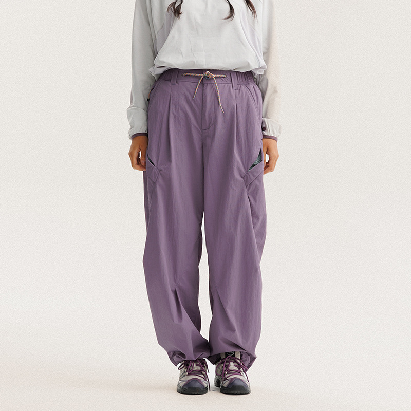 Cargo Pant Wide - Unisex fleece - gevoerde brede pijpen