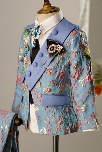 Street Fashion Boy - 2023 Nieuwste Ontwerp Jongens Pakken Jacquard