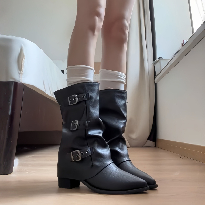 Street Fashion Style Youtube - Herfst Dames Broek Tube Slouch Mid