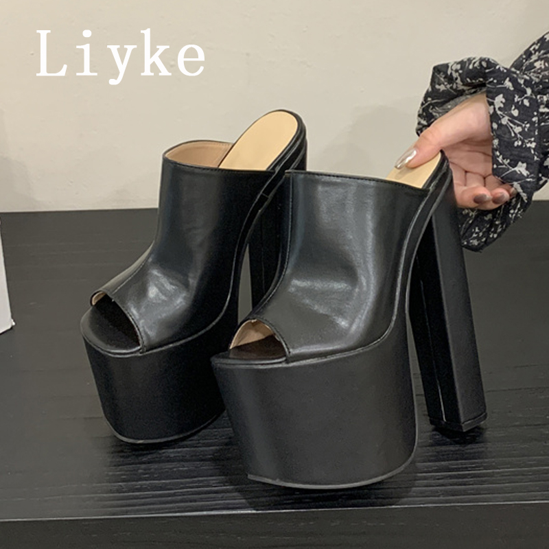 Fashion Street Night - Liyke Runway Fashion 18CM Extreme Hoge