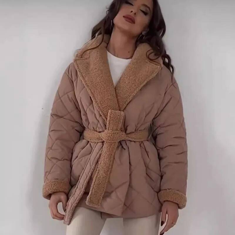 Elegante gewatteerde jas met i - Street Fashion England recensie en prijs
