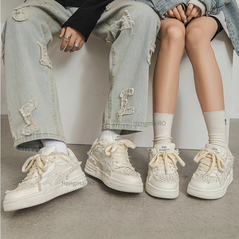 Vrouwen Sneakers Man Retro Ste - Street Fashion Couple recensie en prijs