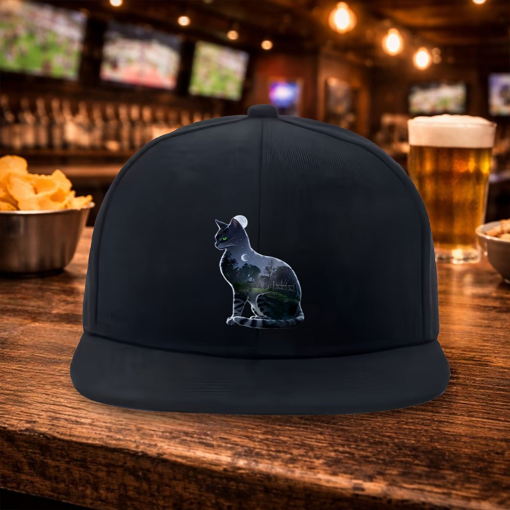 Nieuwe Night Sky Forest Cat Fl - Fashion Street Night recensie en prijs