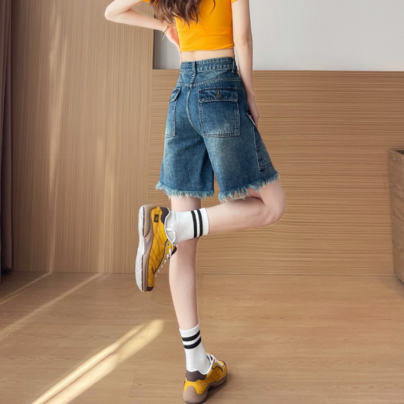 Dames Shorts Jorts Hoge Taille - Cargo Pant Wide recensie en prijs