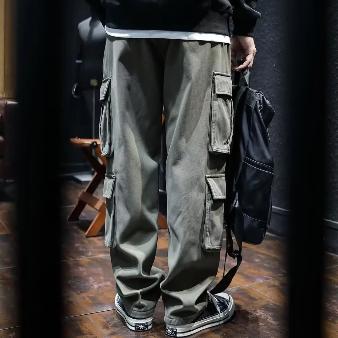 Brede broek met meerdere zakke - Cargo Pant Wide recensie en prijs