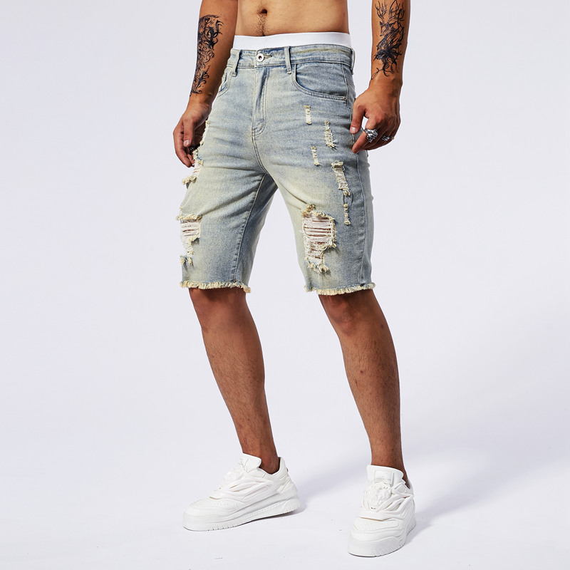 2025 Zomer Nieuwe mannen Gesch - Street Fashion Jeans recensie en prijs