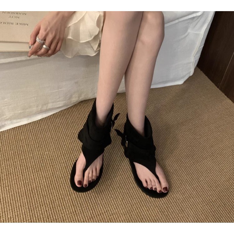 2025 Lente Clip Toe Flats Sand - Street Fashion Rome recensie en prijs