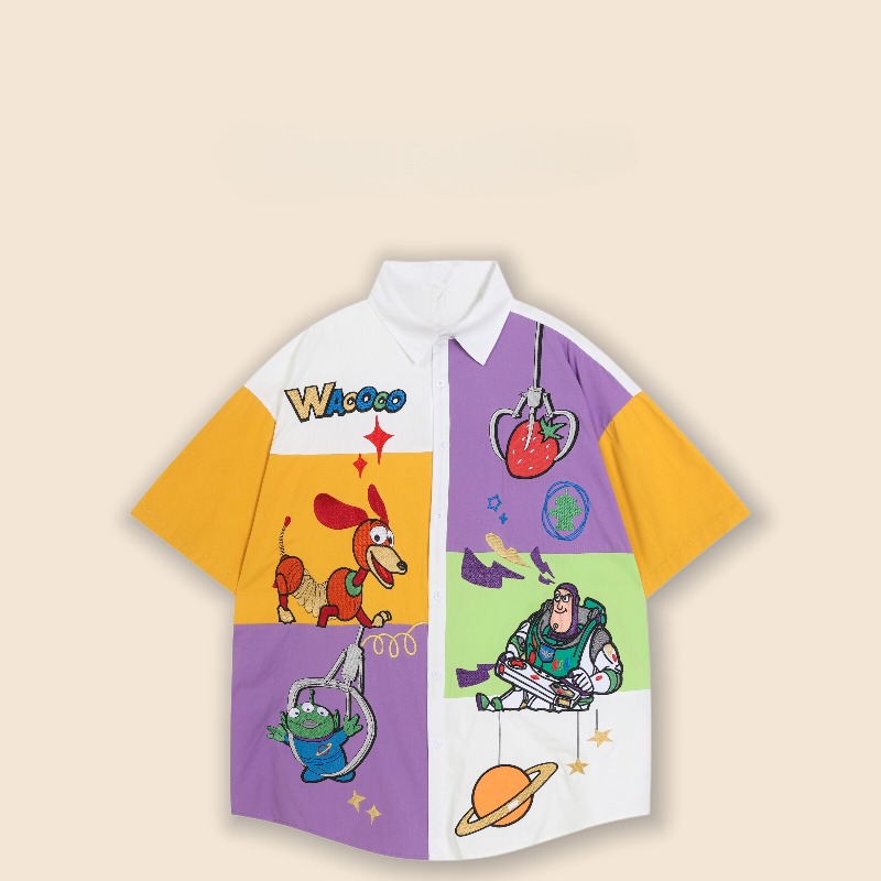 Toy Story Kleurblokken Casual  - Street Fashion Couple recensie en prijs