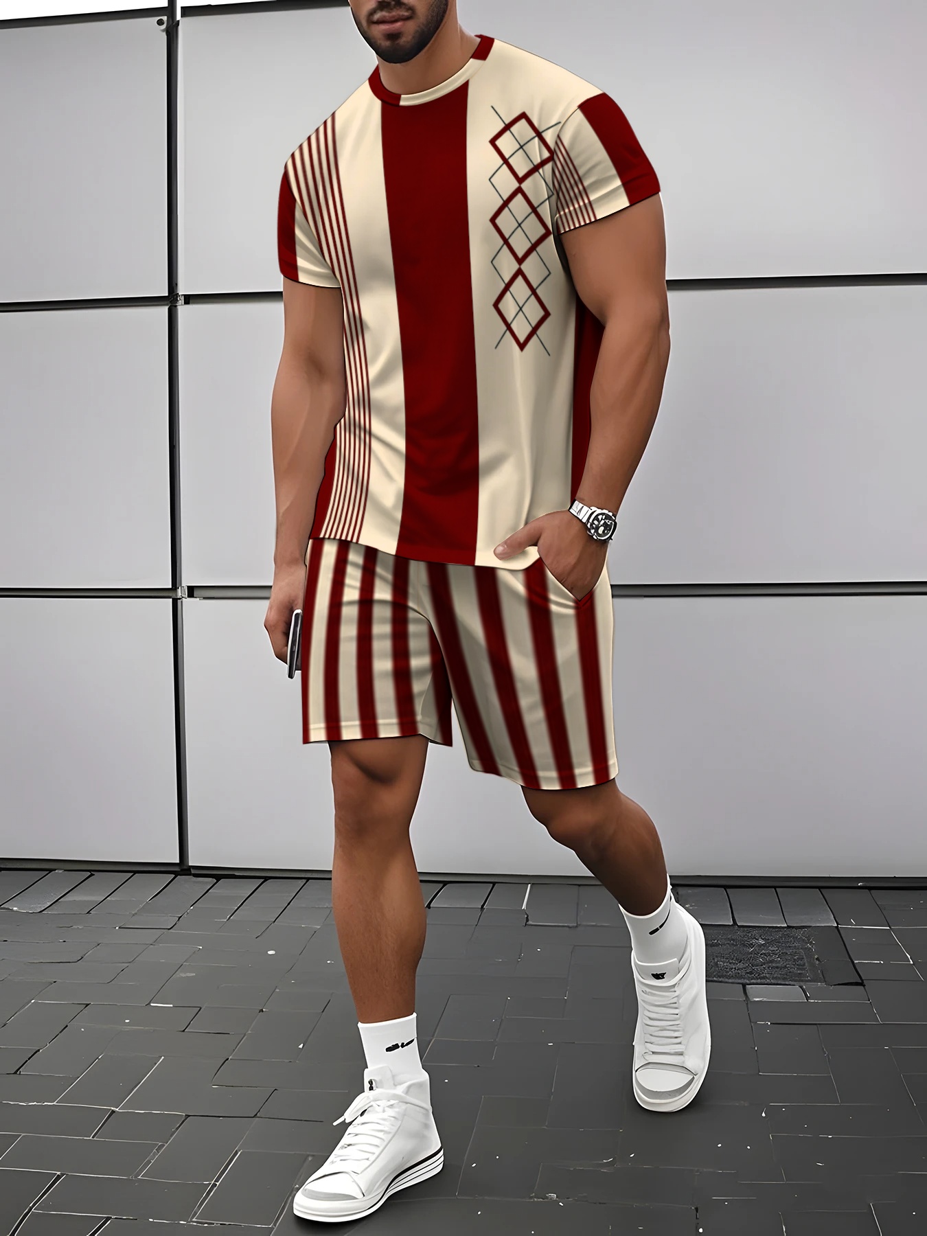 2026 Zomer Nieuwe Heren Korte  - Street Fashion For 2026 recensie en prijs