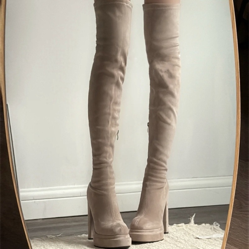 Nachtclubmode Dameshoge laarze - Street Fashion Rome recensie en prijs