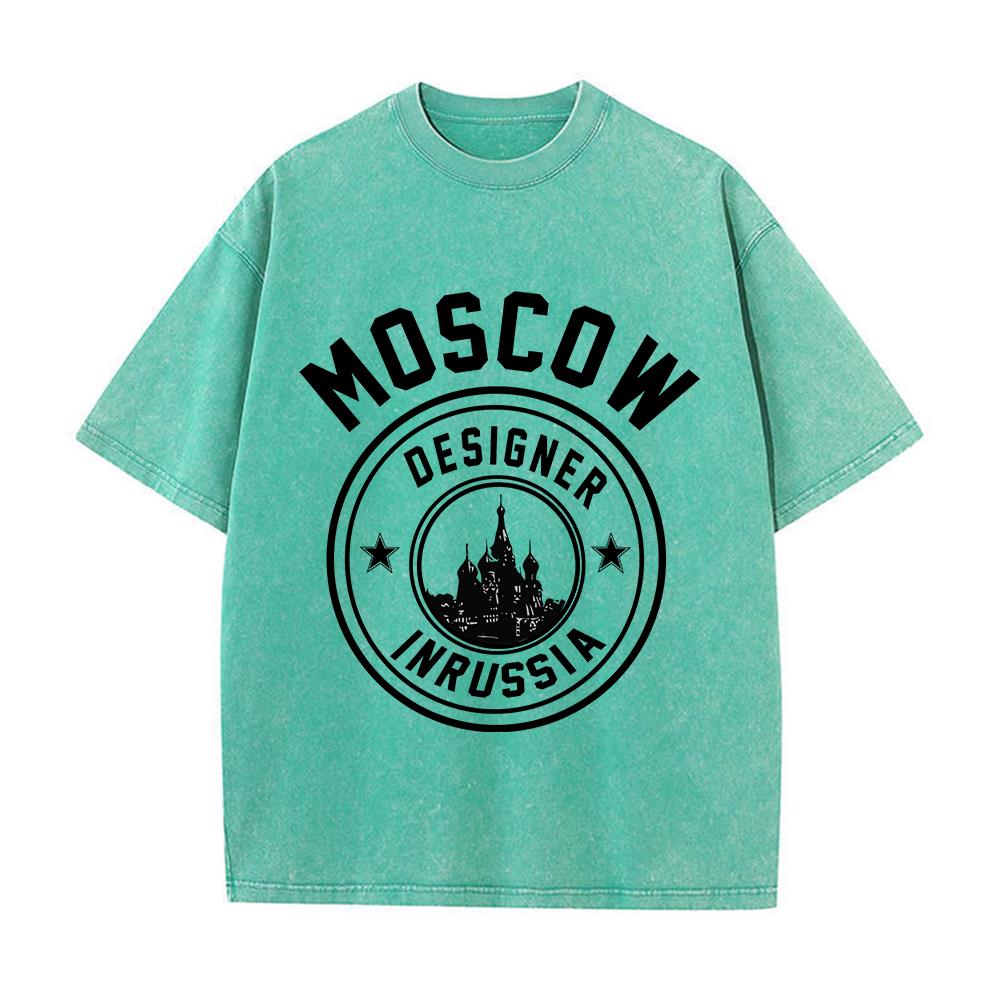 Vrouw Katoen Gewassen T-Shirts - Street Fashion Russia recensie en prijs