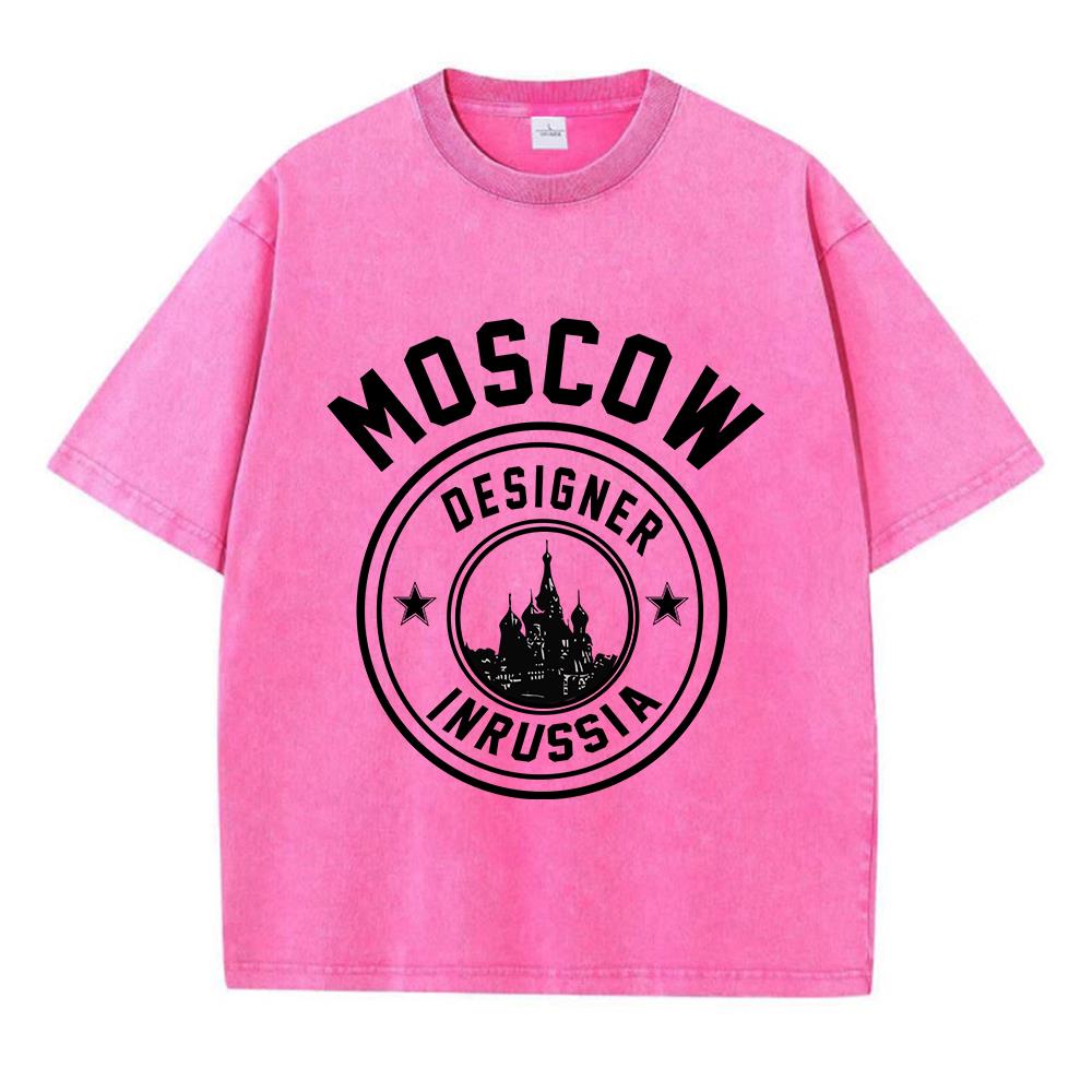 Vrouw Katoen Gewassen T-Shirts - Street Fashion Russia recensie en prijs