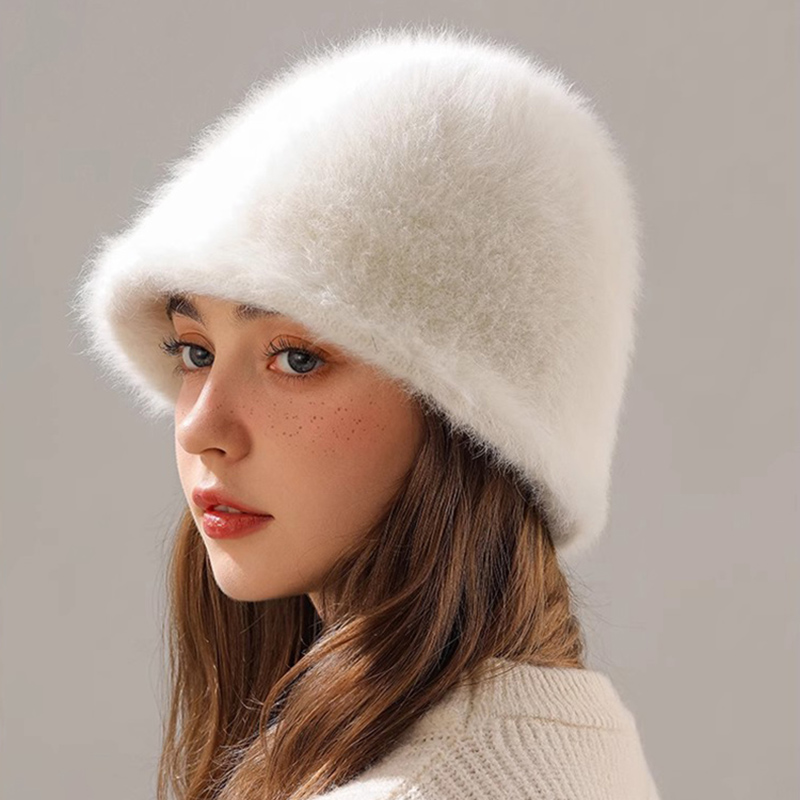 Winter Konijnenhaar Emmer Hoed - Street Fashion Russia recensie en prijs