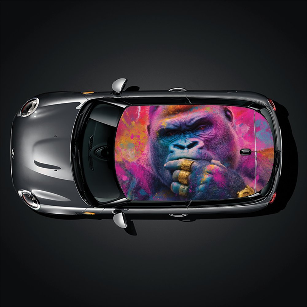 Modieuze Street Art Chimp Myst - Street Fashion Pose recensie en prijs