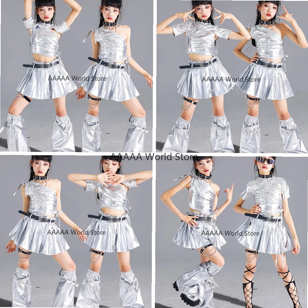 Cosplay Zilveren Crop Top Gepl - Street Fashion Europe recensie en prijs