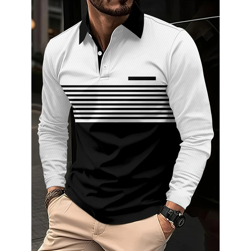 Poloshirt met gestreept patroo - Street Fashion England recensie en prijs