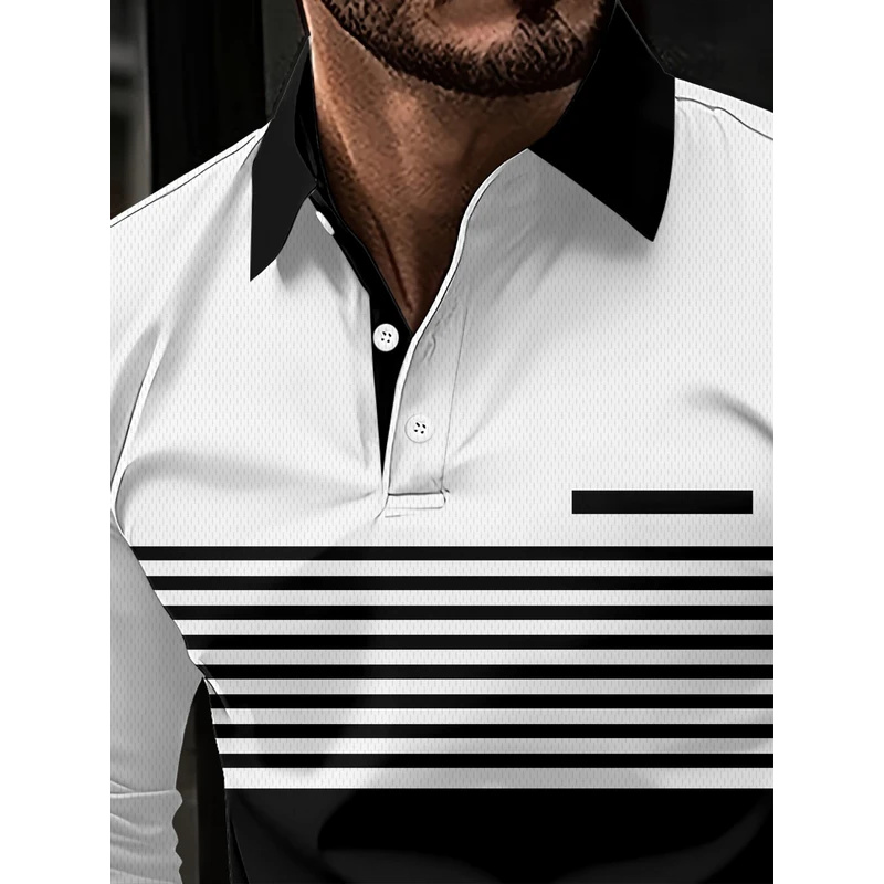 Poloshirt met gestreept patroo - Street Fashion England recensie en prijs