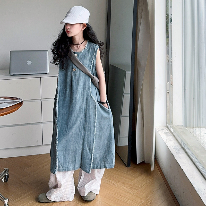 Losse stijl kinderen luxe zome - Street Fashion Jeans recensie en prijs