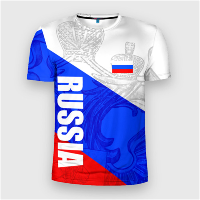Fashion Russia Flag Badge T-sh - Street Fashion Russia recensie en prijs