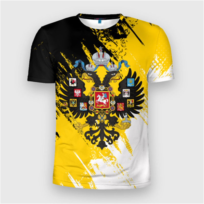 Fashion Russia Flag Badge T-sh - Street Fashion Russia recensie en prijs