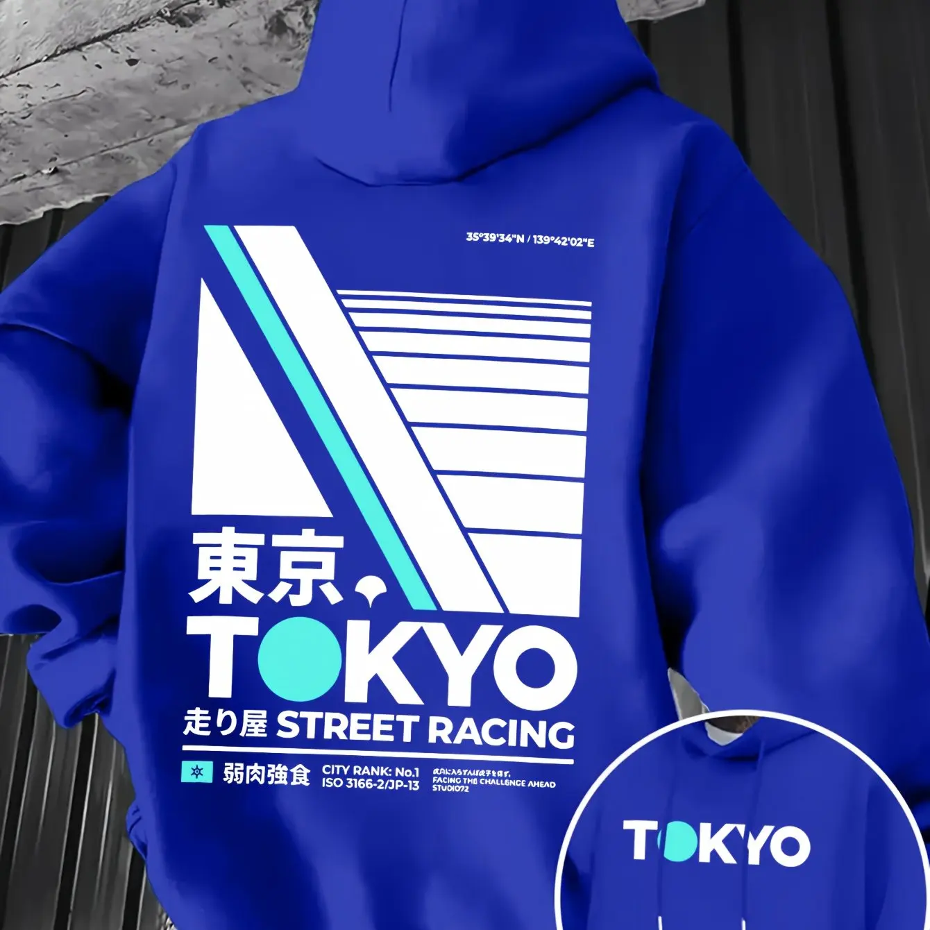 Retro JDM Tokyo Racing Double  - Street Fashion Tokyo recensie en prijs