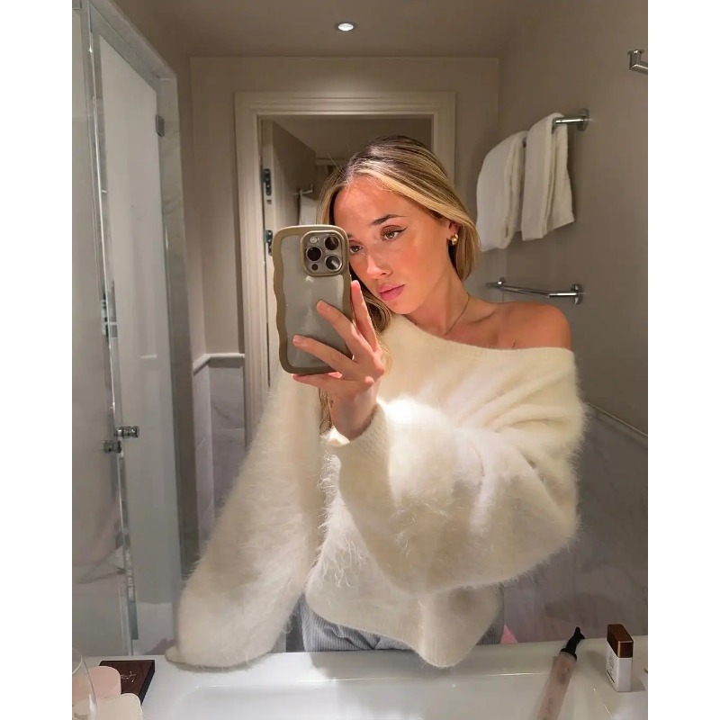 2025, dames effen off-shoulder - Street Fashion England recensie en prijs