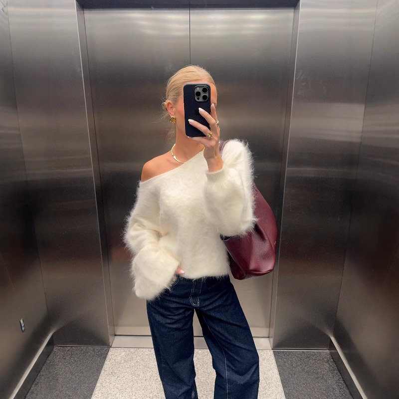 2025, dames effen off-shoulder - Street Fashion England recensie en prijs